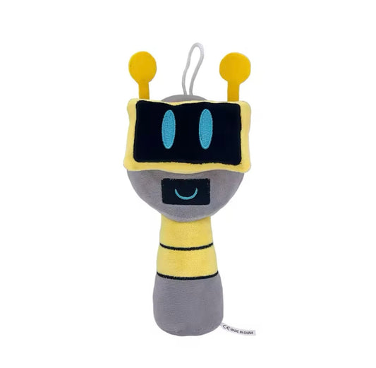 Fun Bot The Sprunki Plush Plush toy with a robot design on a white background