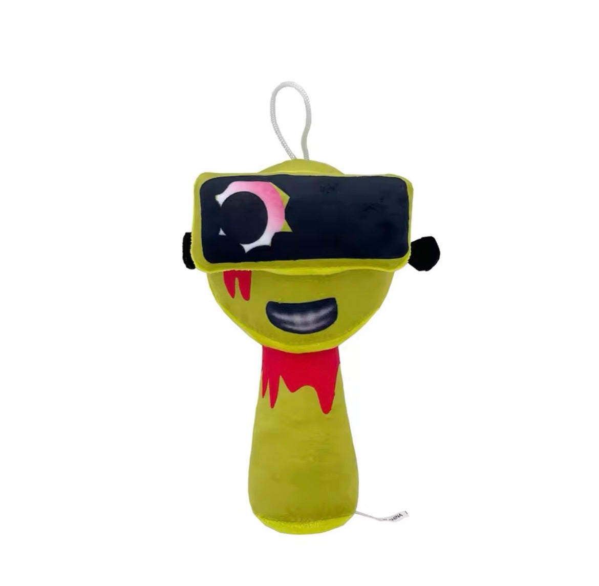 Plush toy Horror Garnold a white background